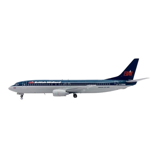 ブリティッシュ・ミッドランド British Midland ボーイング 737-400 G-OBME / JC Wings 1/200 飛行機模型 旅客機