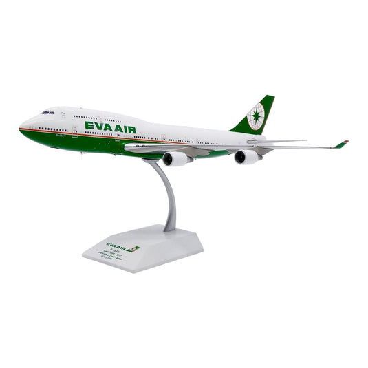 エバー航空 EVA Air ボーイング 747-400 B-16411 アビエーションタグ付き / JC Wings 1/200 飛行機模型 旅客機