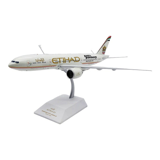 エティハド航空 Etihad Airways ボーイング 777-200LR A6-LRE 「Fast & Furious 7」特別塗装 / JC Wings 1/200 飛行機模型 旅客機