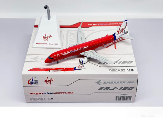 ヴァージン・ブルー Virgin Blue Airlines エンブラエル 190 VH-ZPI / JC Wings 1/200 飛行機模型 旅客機