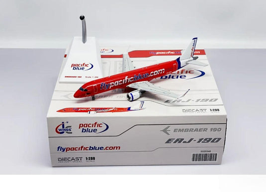パシフィック・ブルー Pacific Blue エンブラエル 190 VH-ZPM / JC Wings 1/200 飛行機模型 旅客機