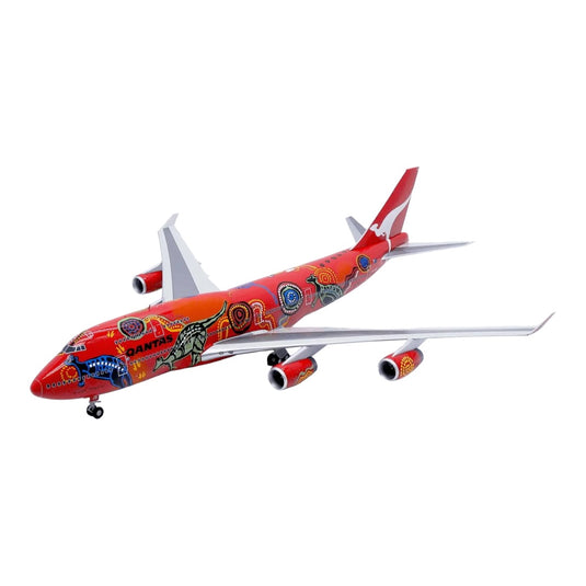 カンタス航空 Qantas Airways ボーイング 747-400 VH-OJB / JC Wings 1/200 飛行機模型 旅客機