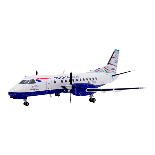 ブリティッシュ・エアウェイズ British Airways サーブ 340B G-LGNB / JC Wings 1/200 飛行機模型 旅客機
