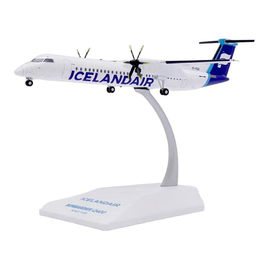 アイスランドエア Icelandair ボンバルディア DHC-8-400 TF-FXA / JC Wings 1/200 飛行機模型 旅客機