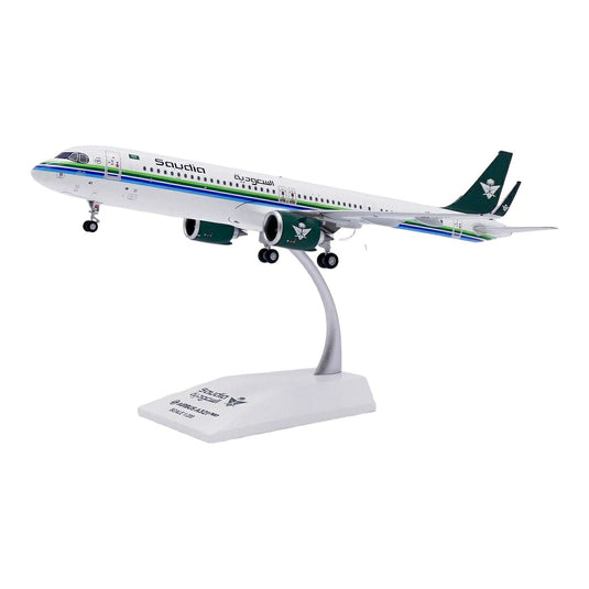 サウジアラビア航空 Saudia エアバス A321neo HZ-ASAC / JC Wings 1/200 飛行機模型 旅客機