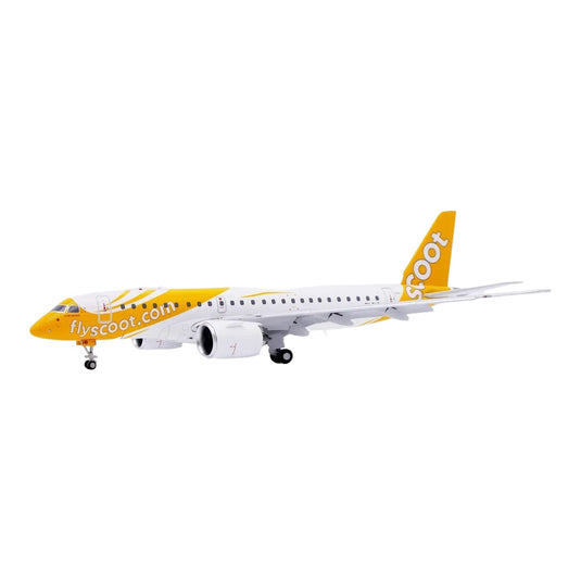 スクート Scoot エンブラエル E190-E2 フラップダウン仕様 9V-THB / JC Wings 1/200 飛行機模型 旅客機