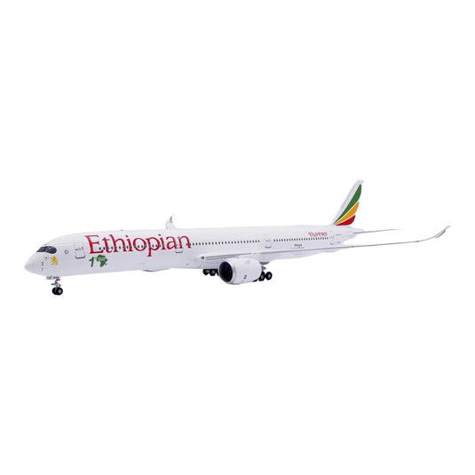 エチオピア航空 Ethiopian Airlines エアバス A350-1000 ET-BAW フラップダウン仕様 / JC Wings 1/200 飛行機模型 旅客機