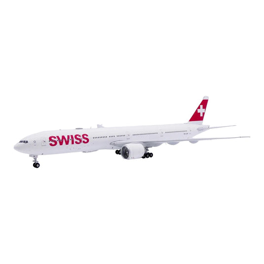 スイスインターナショナルエアラインズ Swiss International Air Lines ボーイング 777-300ER Luzern HB-JNK / JC Wings 1/200 飛行機模型 旅客機