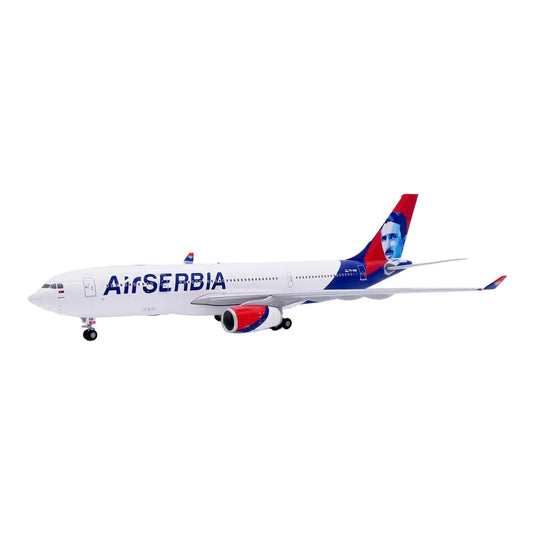 エア・セルビア Air Serbia エアバス A330-200 「ニコラ・テスラ」特別塗装 YU-ARB / JC Wings 1/200 飛行機模型 旅客機
