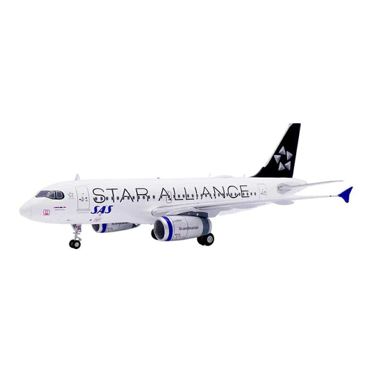 SASスカンジナビア航空 SAS Scandinavian Airlines エアバス A319 OY-KBT スターアライアンス特別塗装 / JC Wings 1/200 飛行機模型 旅客機
