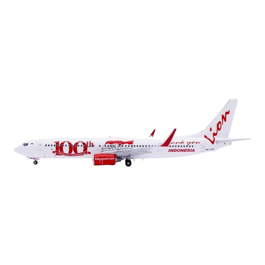 ライオン・エア Lion Air ボーイング 737-900ER 100th Boeing Next-Generation 737 特別塗装 PK-LOF / JC Wings 1/200 飛行機模型 旅客機
