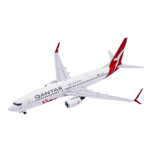 カンタス航空 Qantas Airways ボーイング 737-800 VH-VZX / JC Wings 1/200 飛行機模型 旅客機