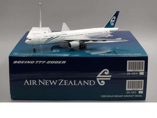 ニュージーランド航空 Air New Zealand ボーイング 777-200ER ZK-OKE / JC Wings 1/200 飛行機模型 旅客機