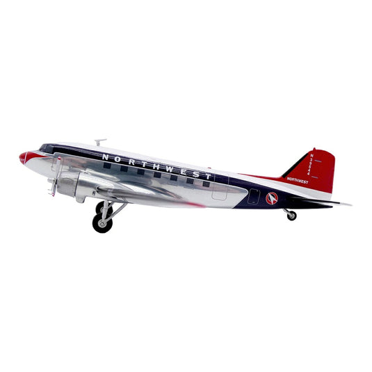 ノースウエスト航空 Northwest Airlines ダグラス DC-3 / JC Wings 1/200 飛行機模型 旅客機