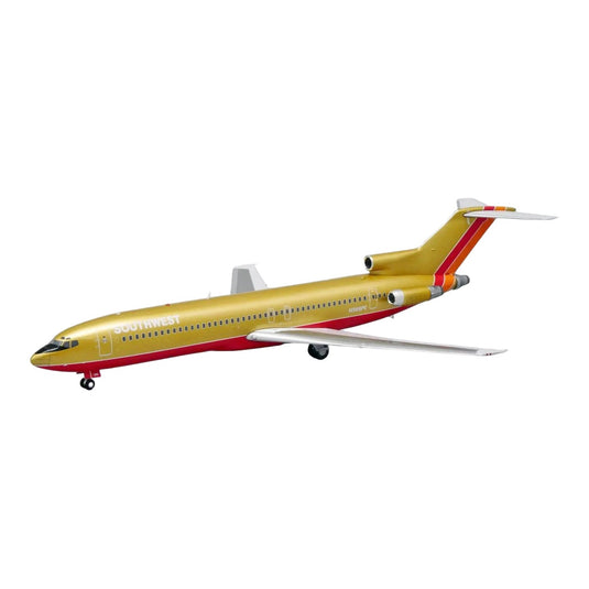 サウスウエスト航空 Southwest Airlines ボーイング 727-200 デザートゴールド塗装 N566PE / JC Wings 1/200 飛行機模型 旅客機