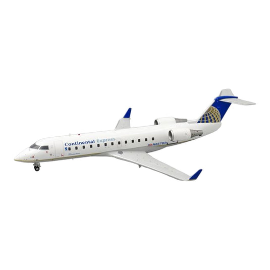 コンチネンタル・エクスプレス Continental Express ボンバルディア CRJ-200ER N667BR / JC Wings 1/200 飛行機模型 旅客機