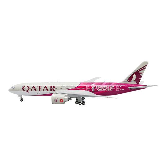 カタール航空 Qatar Airways ボーイング 777-200(LR) / JC Wings 1/400 飛行機模型 旅客機