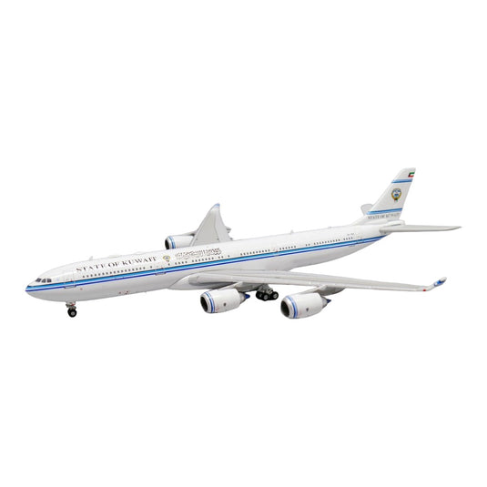 クウェート政府 Kuwait Government エアバス A340-500 9K-GBA / JC Wings 1/400 飛行機模型 旅客機
