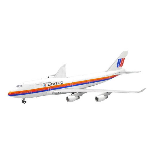 ユナイテッド航空 United Airlines ボーイング 747-400 N175UA / JC Wings 1/400 飛行機模型 旅客機