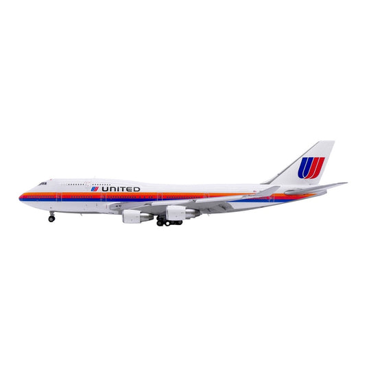 ユナイテッド航空 United Airlines ボーイング 747-400 / JC Wings 1/400 飛行機模型 旅客機