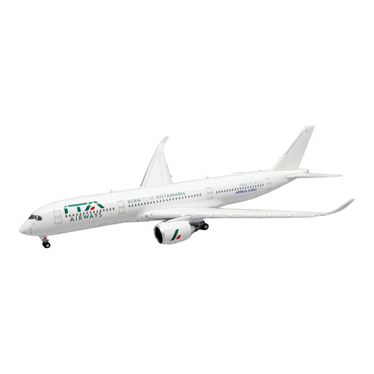 ITAエアウェイズ ITA Airways エアバス A350-900 Born to be Sustainable フラップダウン仕様 EI-IFD / JC Wings 1/400 飛行機模型 旅客機