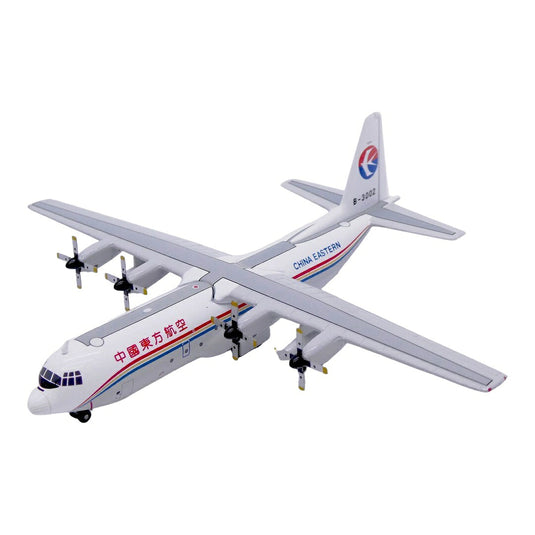 中国東方航空 China Eastern Airlines ロッキード L-100-30 ハーキュリーズ Lockheed L-100-30 Hercules B-3002 / JC Wings 1/400 飛行機模型 貨物機