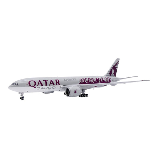 カタール航空カーゴ Qatar Cargo ボーイング 777-200LRF / JC Wings 1/400 飛行機模型 旅客機