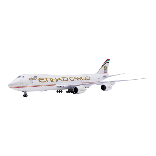 エティハド航空 Etihad Airways Cargo ボーイング 747-8F N55GT / JC Wings 1/400 飛行機模型 旅客機