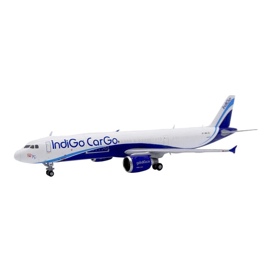 インディゴ IndiGo エアバス A321P2F VT-IKX / JC Wings 1/400 飛行機模型 旅客機