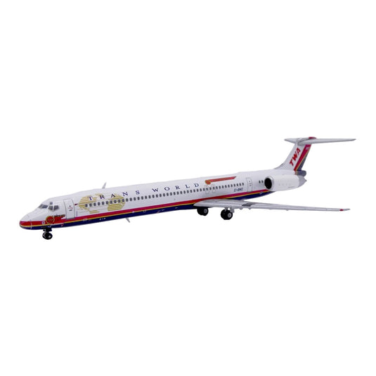 トランスワールド航空 TWA マクドネル・ダグラス MD-83 EI-BWD / JC Wings 1/400 飛行機模型 旅客機