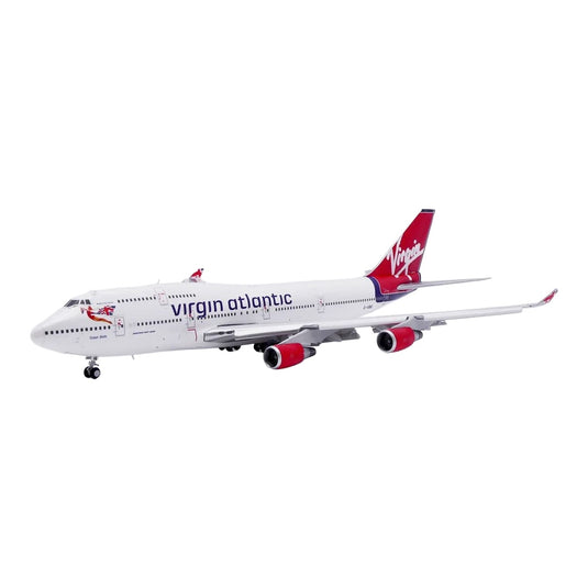 ヴァージンアトランティック航空 Virgin Atlantic ボーイング 747-400 G-VBIG フラップダウン仕様 / JC Wings 1/400 飛行機模型 旅客機