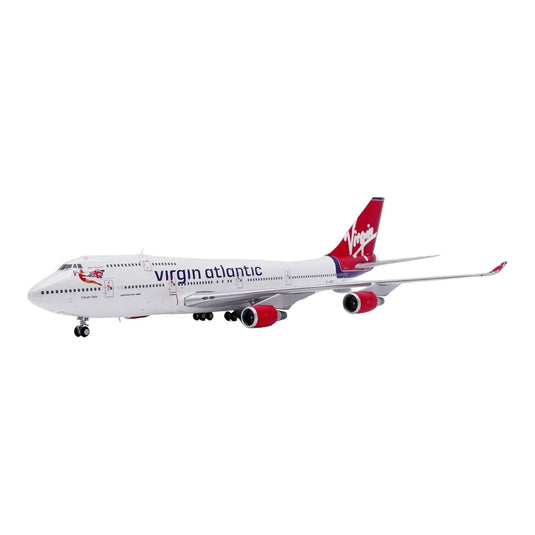 ヴァージン・アトランティック航空 Virgin Atlantic ボーイング 747-400 G-VHOT / JC Wings 1/400 飛行機模型 旅客機