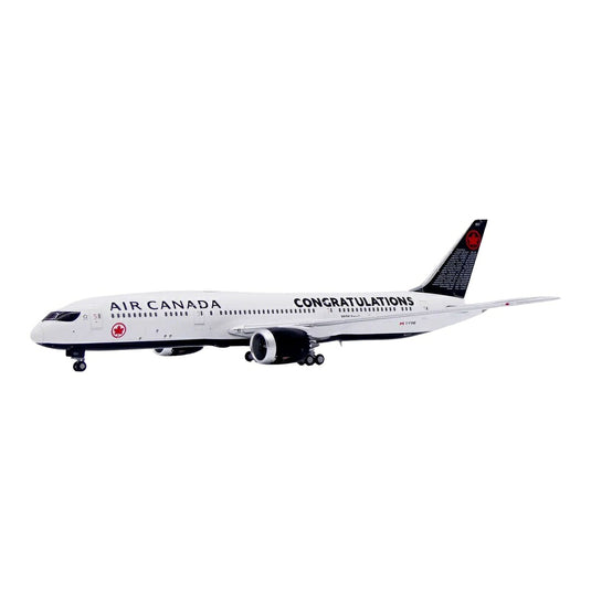 エアカナダ Air Canada ボーイング 787-8 C-FVNB 「CONGRATULATIONS」特別塗装 / JC Wings 1/400 飛行機模型 旅客機