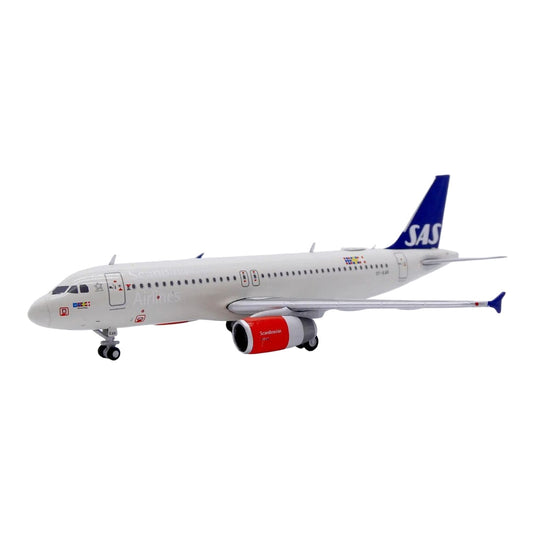 スカンジナビア航空 SAS Scandinavian エアバス A320-200 OY-KAR / JC Wings 1/400 飛行機模型 旅客機