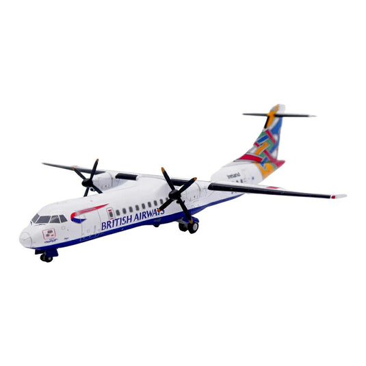 ブリティッシュ・エアウェイズ British Airways ATR 72-200 G-BYTP / JC Wings 1/400 飛行機模型 旅客機