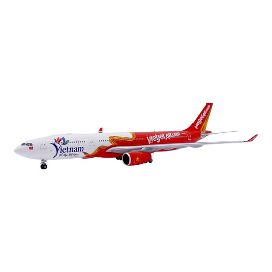 ベトジェット Vietjet エアバス A330-300 VN-814 特別塗装 / JC Wings 1/400 飛行機模型 旅客機