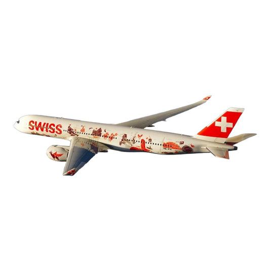 スイス SWISS エアバス A350-900XWB HB-IFA / JC Wings 1/400 飛行機模型 旅客機