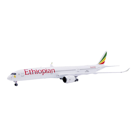 エチオピア航空 Ethiopian Airlines エアバス A350-1000 フラップダウン仕様 ET-BAX / JC Wings 1/400 飛行機模型 旅客機