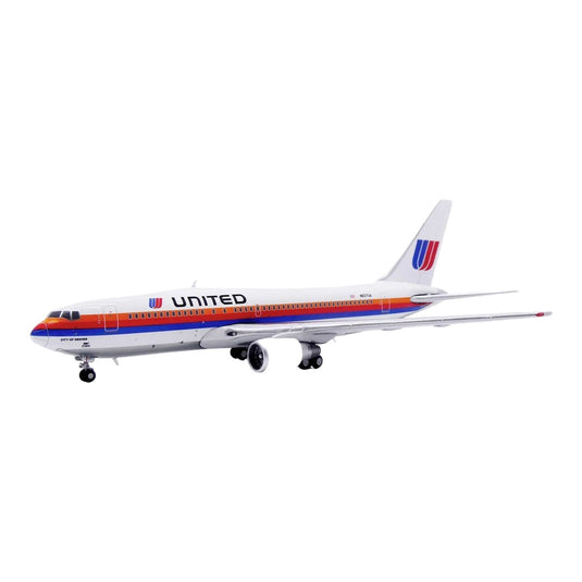 ユナイテッド航空 United Airlines ボーイング 767-200 N607UA / JC Wings 1/400 飛行機模型 旅客機