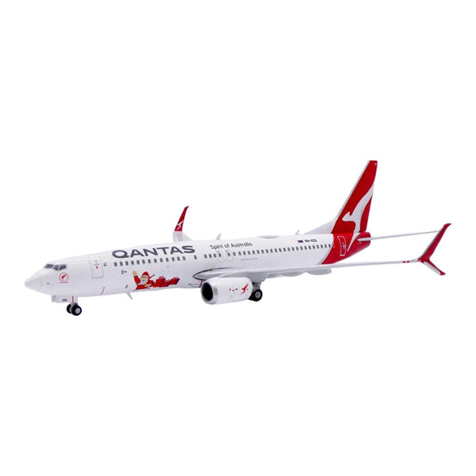 カンタス航空 Qantas ボーイング 737-800 VH-VZX / JC Wings 1/400 飛行機模型 旅客機