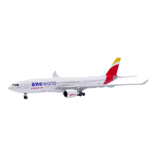 イベリア航空 Iberia エアバス A330-200 EC-MYA ワンワールド塗装 / JC Wings 1/400 飛行機模型 旅客機