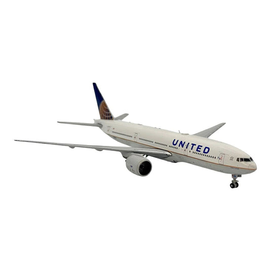 ユナイテッド航空 United Airlines ボーイング 777-200ER N78001 / JC Wings 1/400 飛行機模型 旅客機