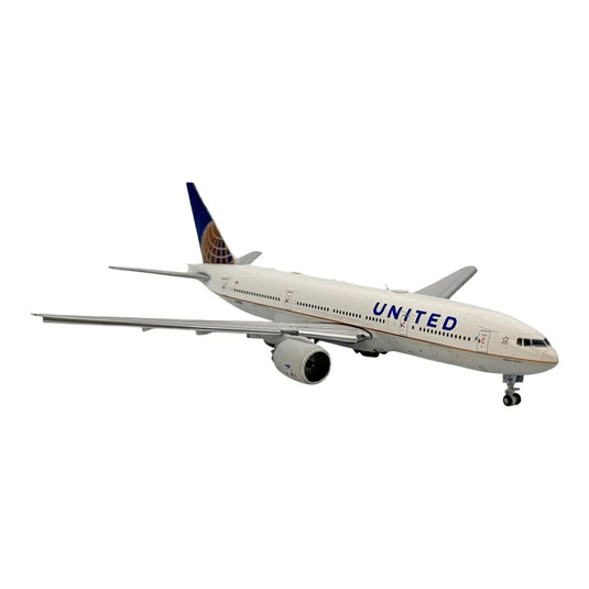 ユナイテッド航空 United ボーイング 777-200ER N78001 フラップダウン仕様 / JC Wings 1/400 飛行機模型 旅客機