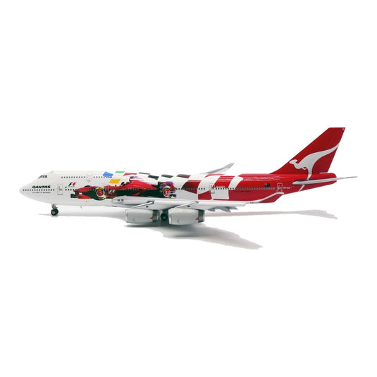 カンタス航空 Qantas ボーイング 747-400 / JC Wings 1/400 飛行機模型 旅客機