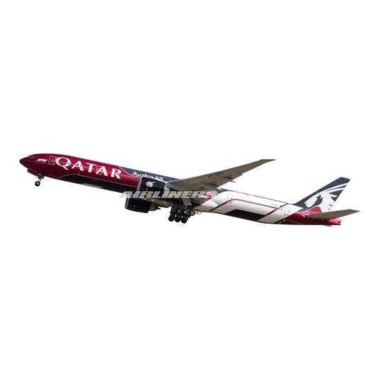 カタール航空 Qatar Airways ボーイング 777-300ER F1特別塗装 フラップダウン仕様 A7-BEG / JC Wings 1/400 飛行機模型 旅客機