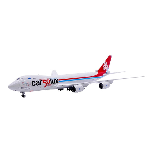 カーゴルックス Cargolux Airlines ボーイング 747-8F car50lux Air Silk Road LX-VCC / JC Wings 1/400 飛行機模型 旅客機