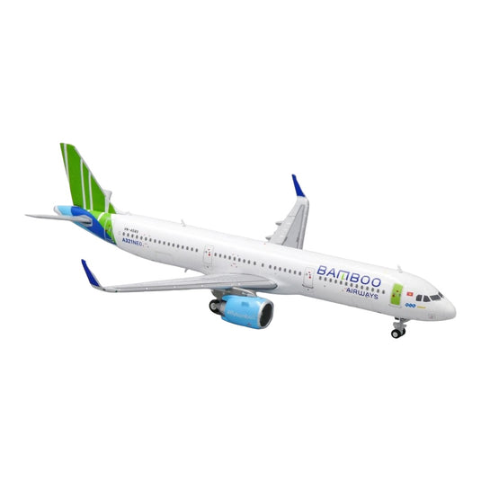 バンブー・エアウェイズ Bamboo Airways エアバス A321neo VN-A589 / JC Wings 1/400 飛行機模型 旅客機