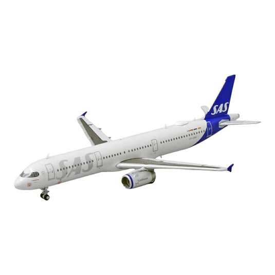 スカンジナビア航空 Scandinavian Airlines エアバス A321 OY-KBH / JC Wings 1/400 飛行機模型 旅客機