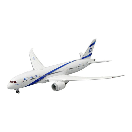 エルアル航空 El Al Israel Airlines ボーイング 787-8 ドリームライナー 4X-ERB フラップダウン仕様 / JC Wings 1/400 飛行機模型 旅客機