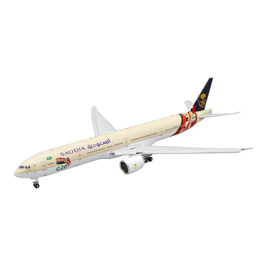 サウディア SAUDIA ボーイング 777-300ER HZ-AK42 G20特別塗装 / JC Wings 1/400 飛行機模型 旅客機